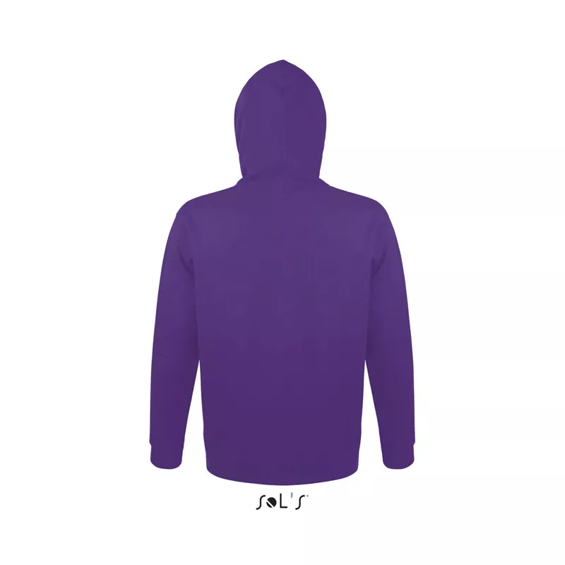 Bluza unisex z kapturem 280 g/m² Sol's SNAKE - Dark Purple (S47101-DA)