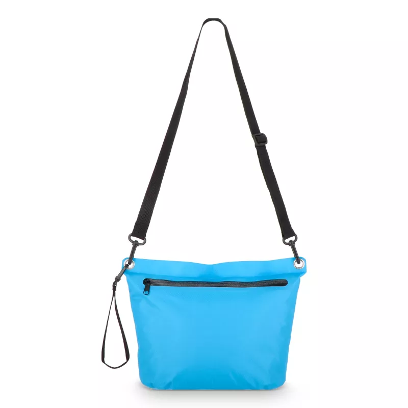 Wodoodporna torba na ramię z ripstopu 33 x 23 x 13 cm - jasnoniebieski (LT95344-N0012)