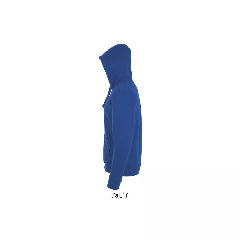 Bluza unisex z kapturem rozpinana 260 g/m² Sol's STONE - Niebieski (S01714-RB)