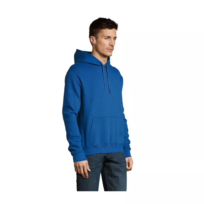Bluza unisex z kapturem 320 g/m² Sol's SLAM - Niebieski (S13251-RB)