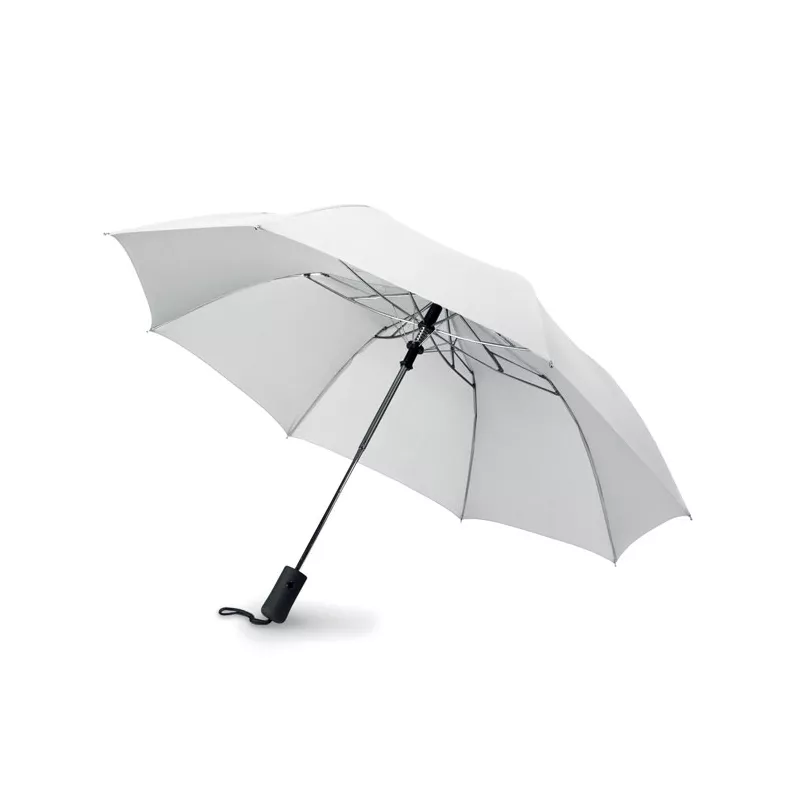 Parasol składany 21" automatyczny HAARLEM - Bialy (MO8775-06)
