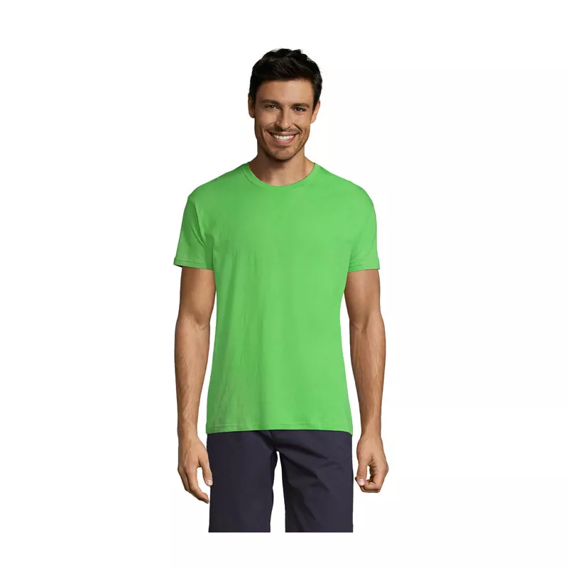 Koszulka unisex bawełniana 150 g/m² Sol's REGENT - Lime (S11380-LM)