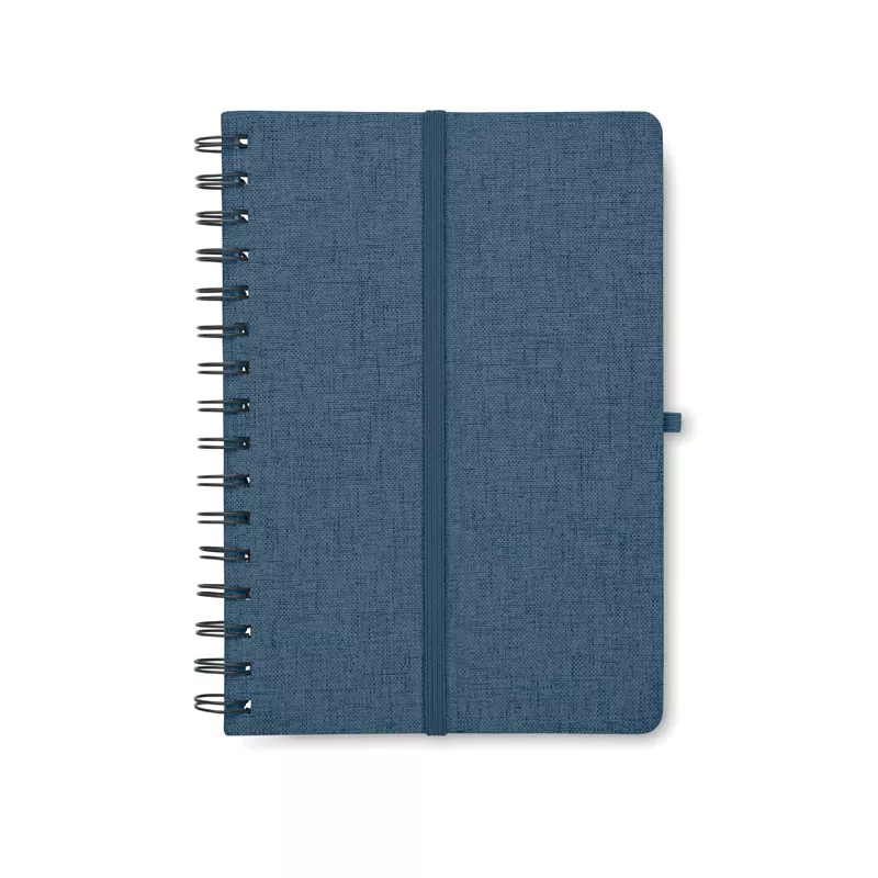 Notes A5 z podstawką 80 kartek w linię STRATA - Niebieski (MO2522-04)