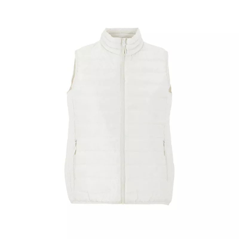 Bezrękawnik damski pikowany Sol's STREAM BW WOMEN - Off-White (S04021-WW)