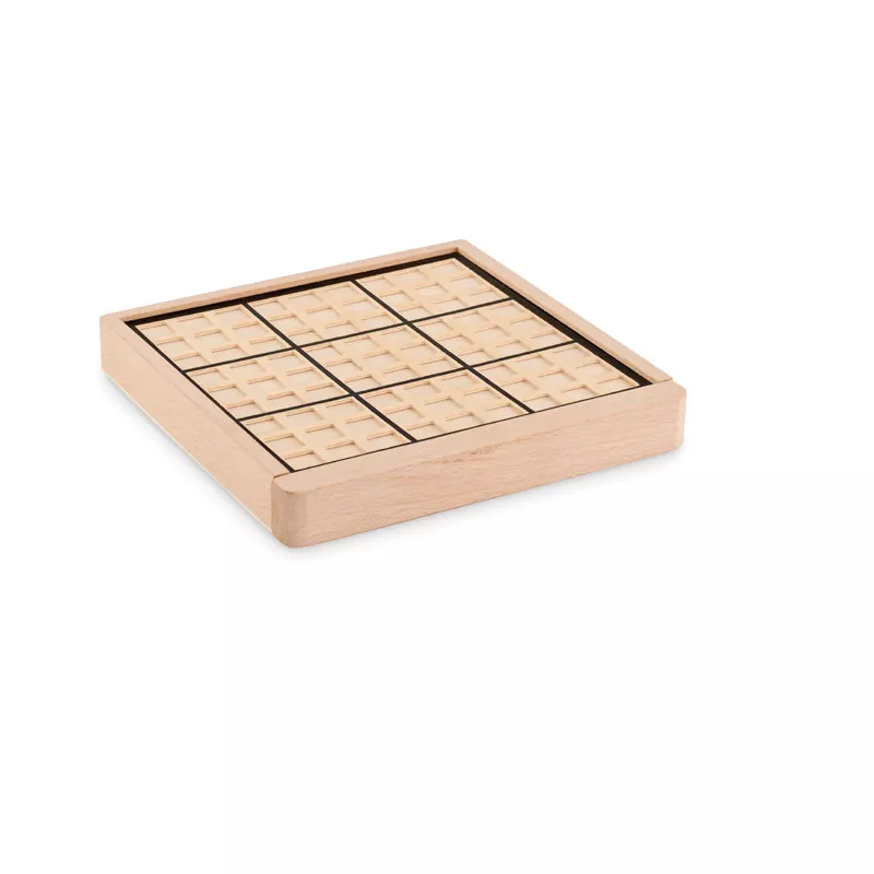 Gra sudoku drewniana z 99 płytkami SUDOKU - Drewna (MO6793-40)