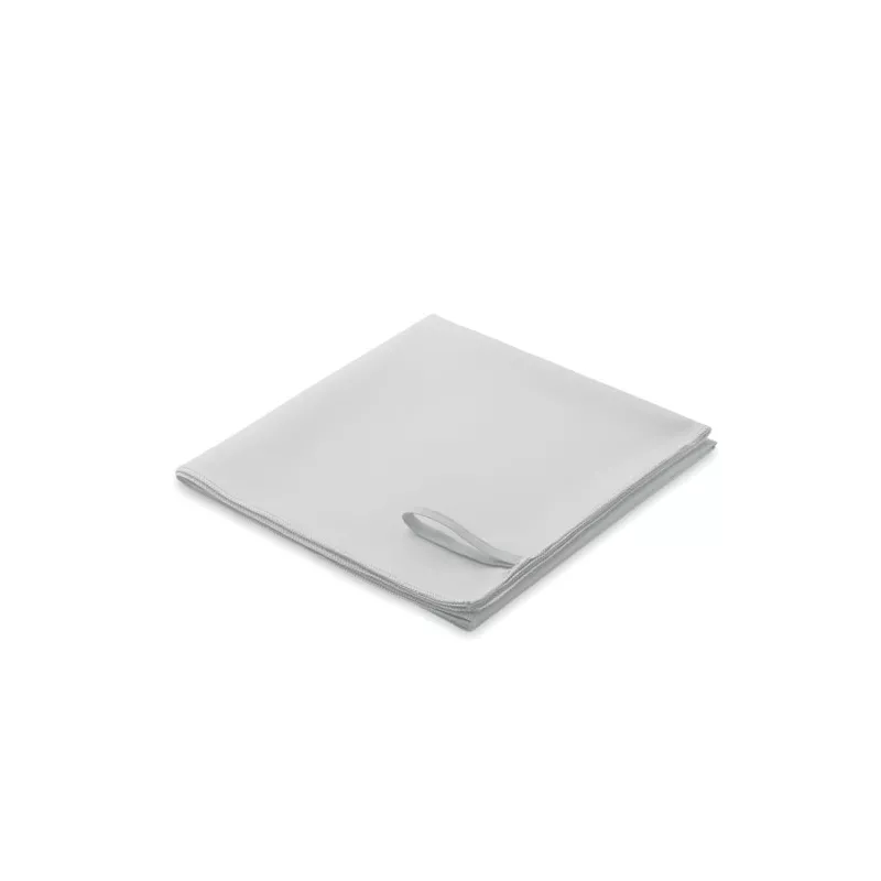 Ręcznik sportowy z mikrofibry 50x100 cm ATOLL 50 - Bialy (MO2761-06)