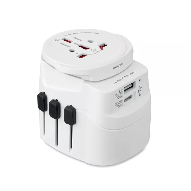 Adapter podróżny USB 30W Skross PRO LIGHT USB AC30 PD - Bialy (MO2981-06)
