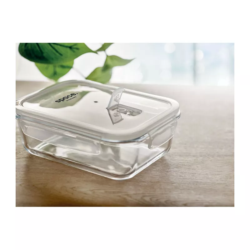 Lunchbox szklany hermetyczny 900 ml PRAGA LUNCHBOX - Przezroczysty (MO9923-22)