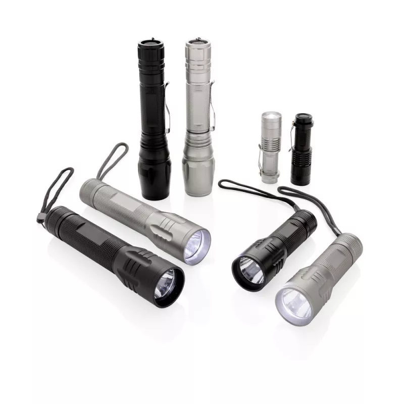 Latarka CREE 10W - czarny (P513.431)