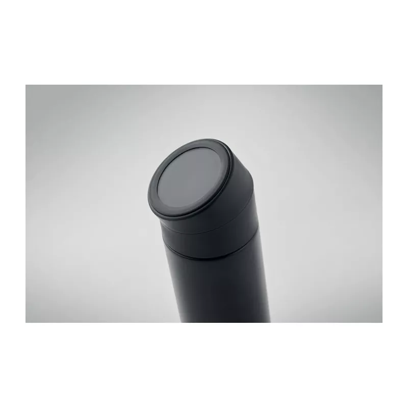 Butelka termiczna 420 ml z uchwytem na telefon PHOTTLE - Czarny (MO2308-03)