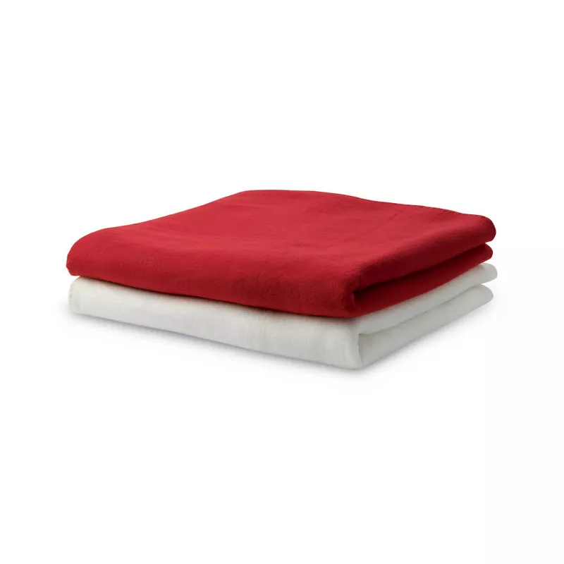 Koc polarowy z rączką 120x150 cm 180 g/m² STAVENGER - Czerwony (MO7245-05)