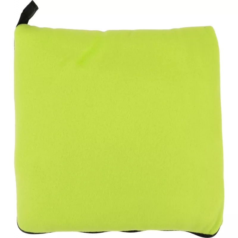 Koc z polaru/poduszka 2w1 RADCLIFF - jasnozielony (277529)
