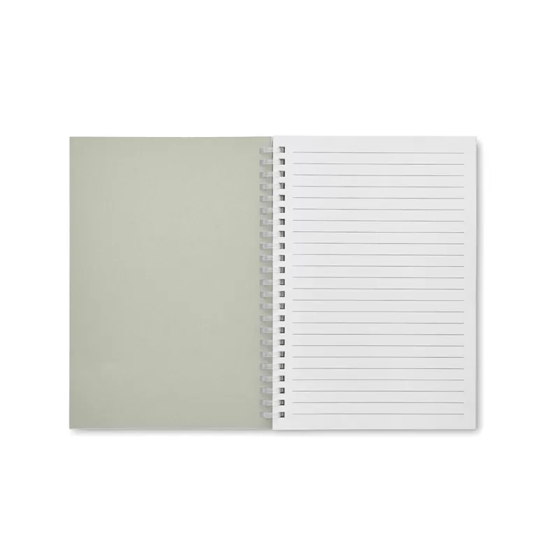 Notes A5 na spirali 80 kartek w linię RECARNOTE - Sznur (MO2523-65)