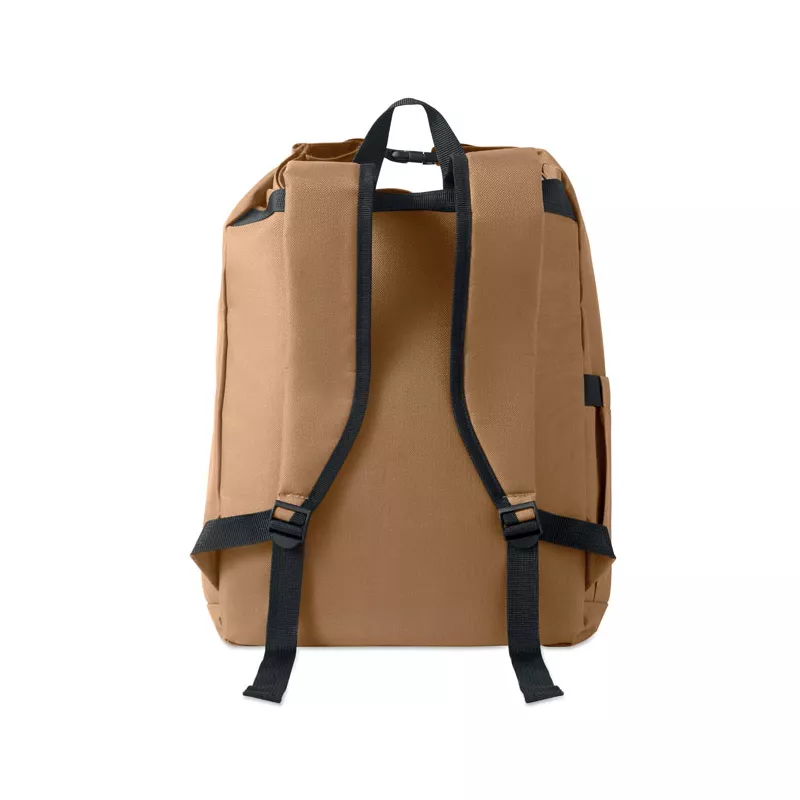 Plecak na laptop 15" z RPET 600D UNITON - Khaki (MO2969-39)