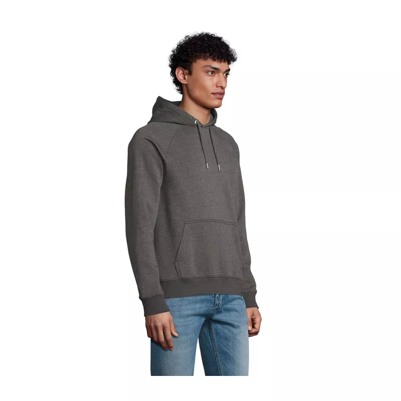 Bluza unisex organiczna 280 g/m² Sol's STELLAR - Charcoal Melange (S03568-CE)