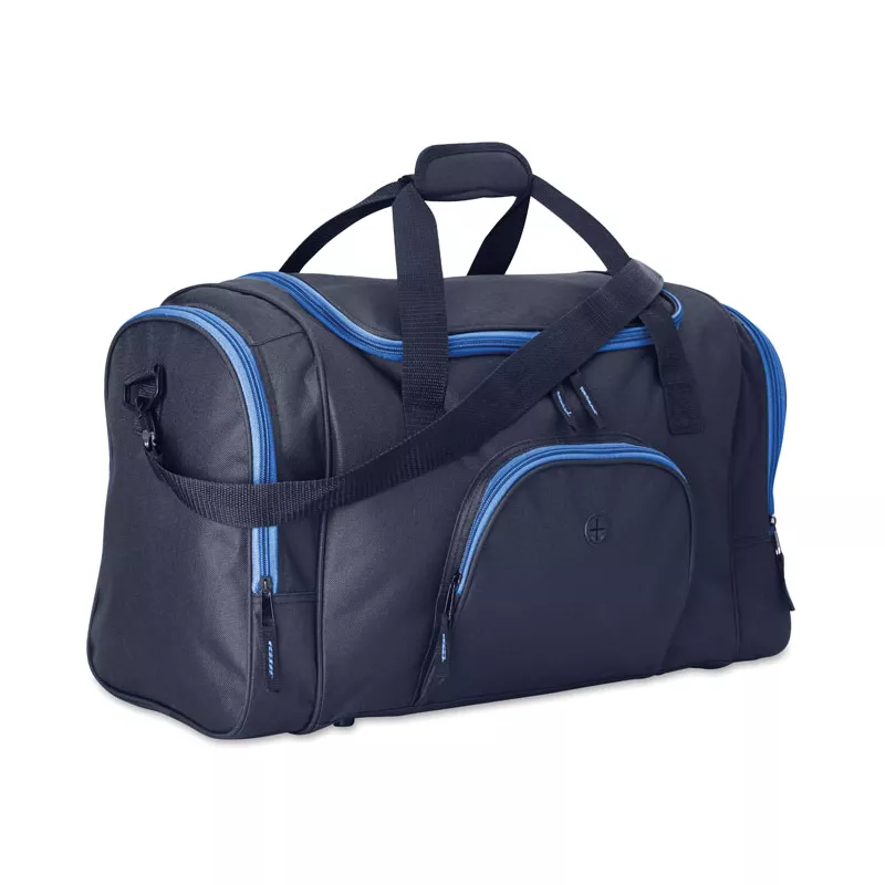 Torba sportowa 600D z wyjściem na słuchawki LEIS - Niebieski (MO8576-04)