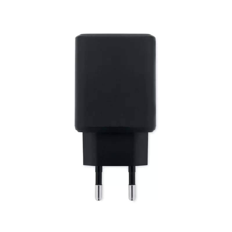 Ładowarka sieciowa GaN 65W USB-C i USB-A EXTEN - Czarny (MO2979-03)