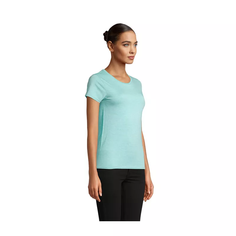 Koszulka damska 150 g/m² Sol's CRUSADER WOMEN - Heather Light Green (S03581-EJ)