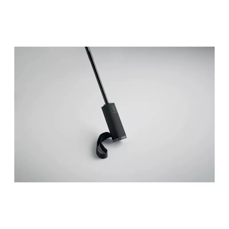 Parasol odwrotny składany 23" z RPET AGUMBE - Czarny (MO2925-03)