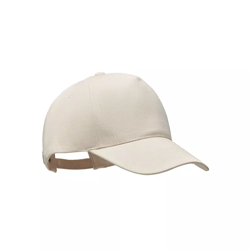 Czapka z daszkiem organiczna 250 g/m² BICCA CAP - Bezowy (MO6432-13)