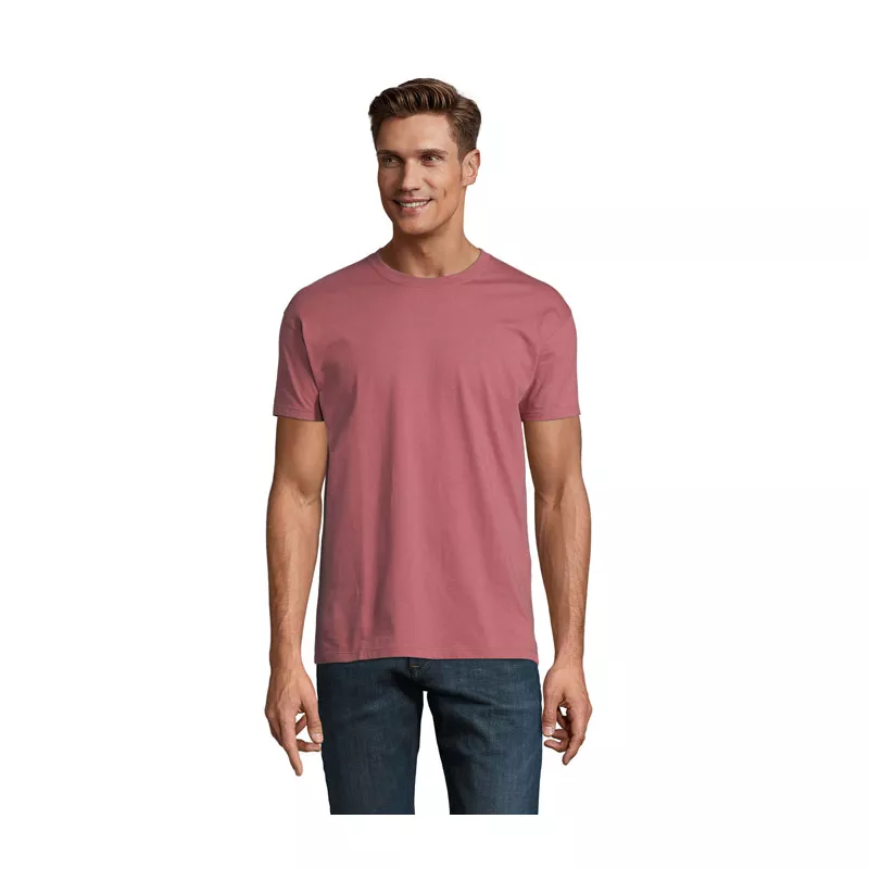 Koszulka męska bawełniana 190 g/m² Sol's IMPERIAL - Ancient Pink (S11500-AP)