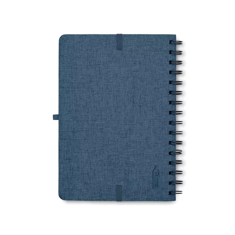 Notes A5 z podstawką 80 kartek w linię STRATA - Niebieski (MO2522-04)
