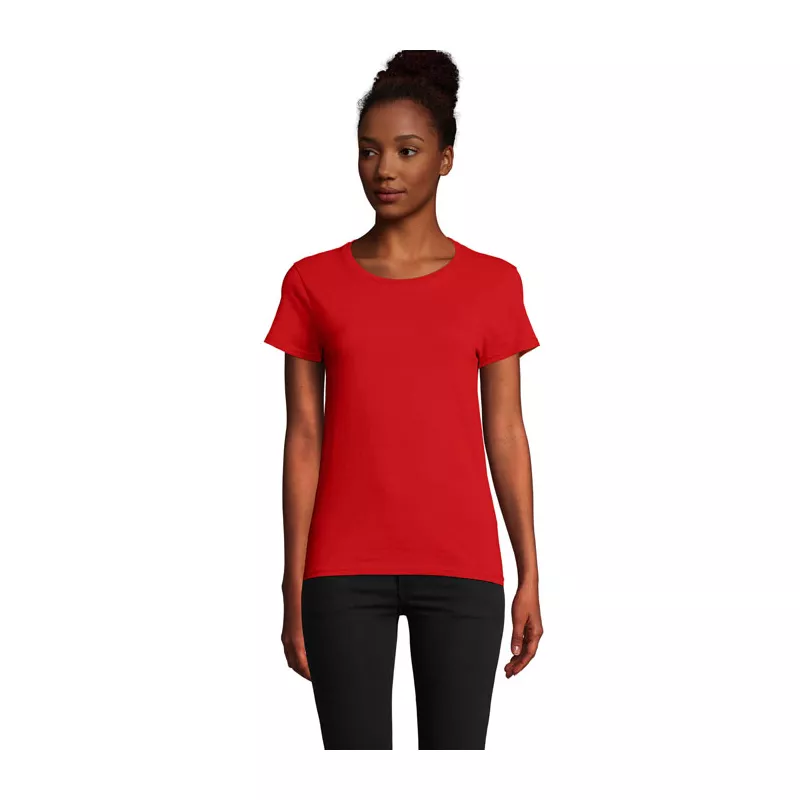Koszulka organiczna 175 g/m² Sol's PIONEER WOMEN - Czerwony (S03579-RD)