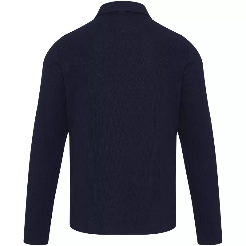 Apollo koszulka polo z długim rękawem, uniseks - Granatowy (39550-NAVY)