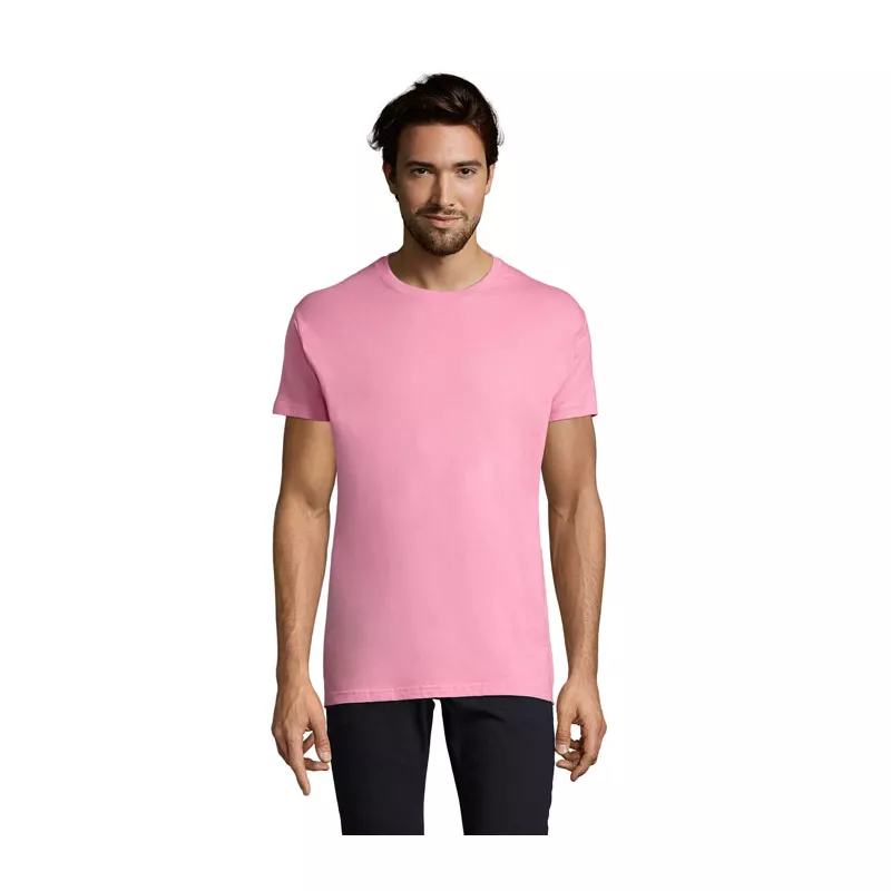 Koszulka męska bawełniana 190 g/m² Sol's IMPERIAL - Orchid Pink (S11500-OP)