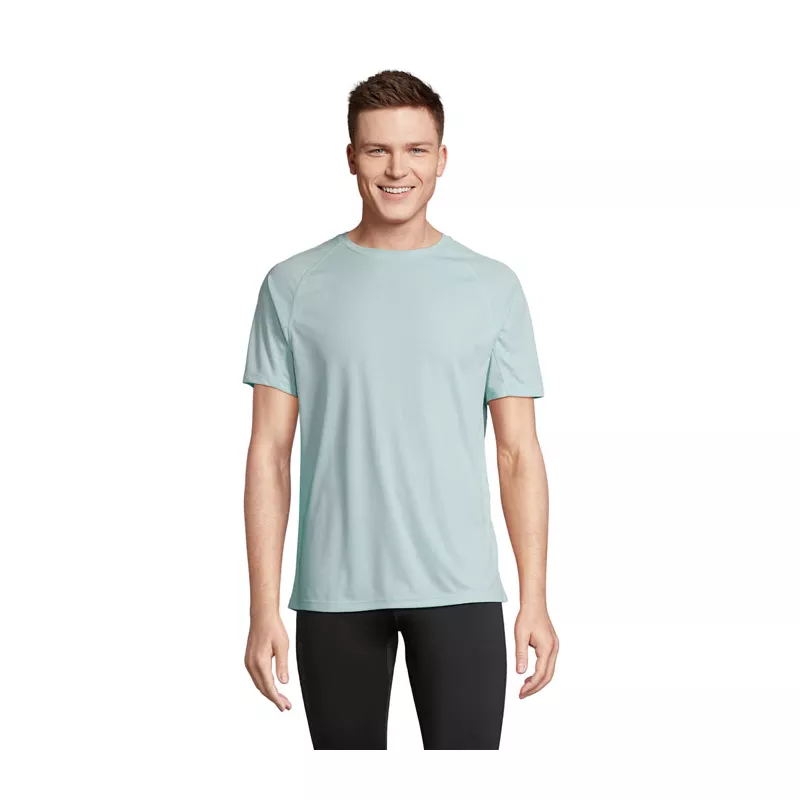 Koszulka sportowa unisex z recyklingu Sol's VORTEX - Arctic Blue (S04787-AA)