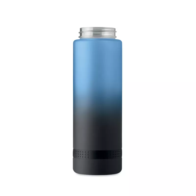 Butelka sportowa z RPET 1000 ml LEVEL - Niebieski (MO2409-04)