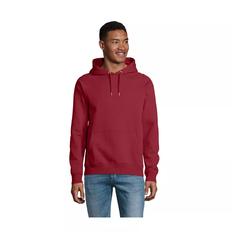 Bluza unisex organiczna 280 g/m² Sol's STELLAR - Burgundy (S03568-BG)