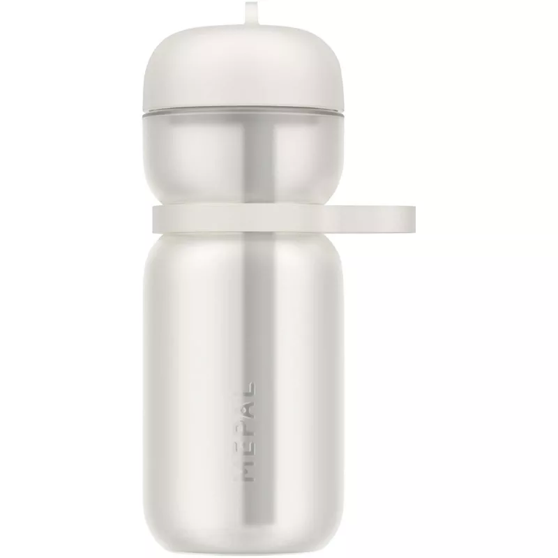 Mepal bidon o pojemności 600 ml z odchylaną pokrywką - Biały (10091301)