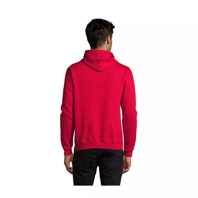 Bluza unisex z kapturem 280 g/m² Sol's SNAKE - Czerwony (S47101-RD)