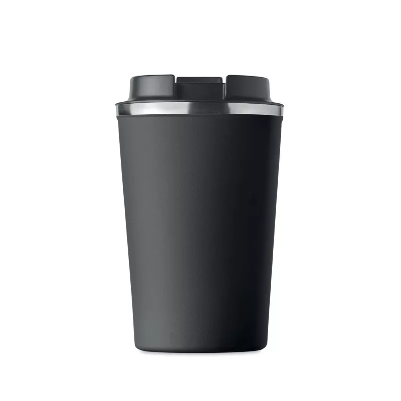 Kubek termiczny ze stali 350 ml BRACE - Czarny (MO6276-03)