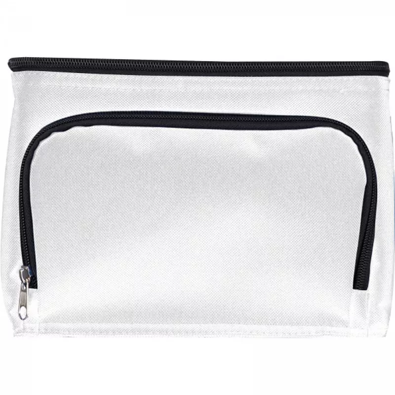 Torba termiczna na 6 puszek 500 ml JEFFREY - biały (6832106)