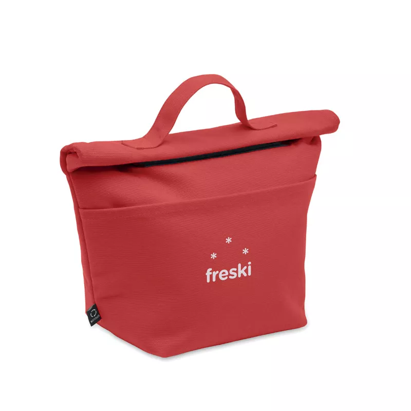 Torba termiczna na lunch z recyklingu RECOBA COLOUR - Czerwony (MO2551-05)