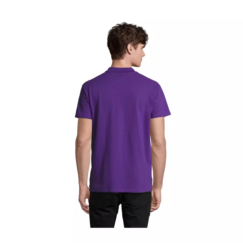 Koszulka polo męska piqué 210 g/m² Sol's SPRING II - Dark Purple (S11362-DA)