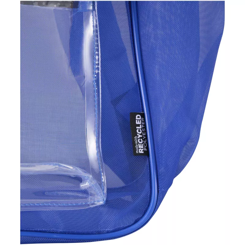 Mesh plecak z recyklingu z certyfikatem GRS o pojemności 18 l - Błękit królewski (13013753)