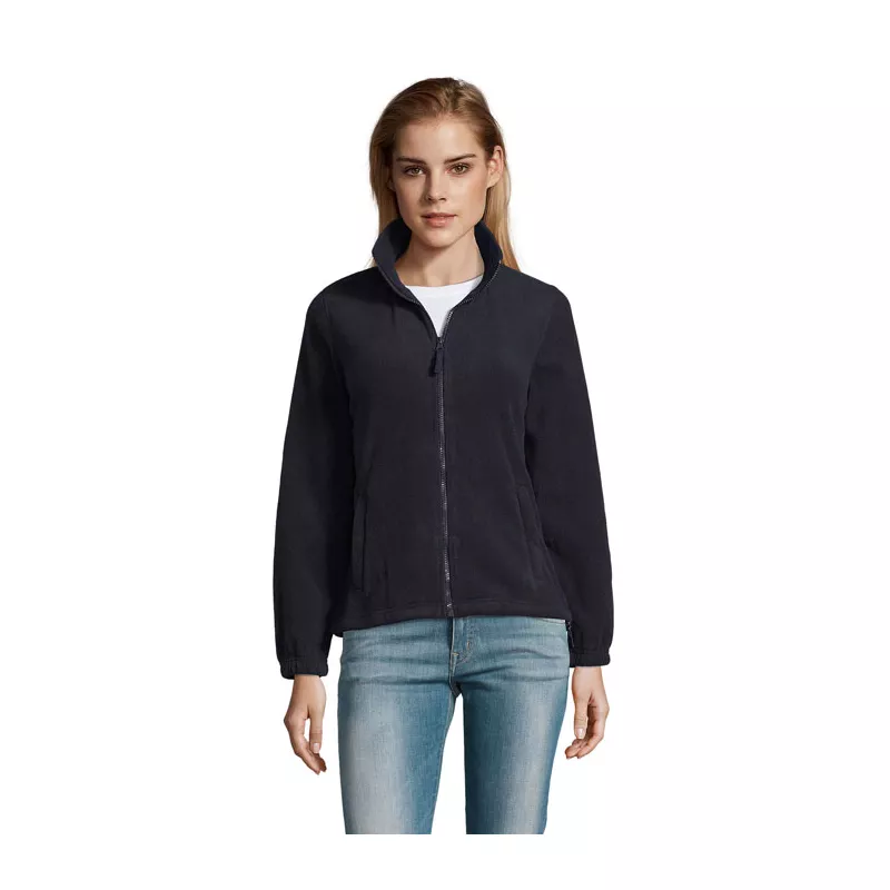 Polar damski rozpinany 300 g/m² Sol's NORTH WOMEN - Granatowy (S54500-NY)