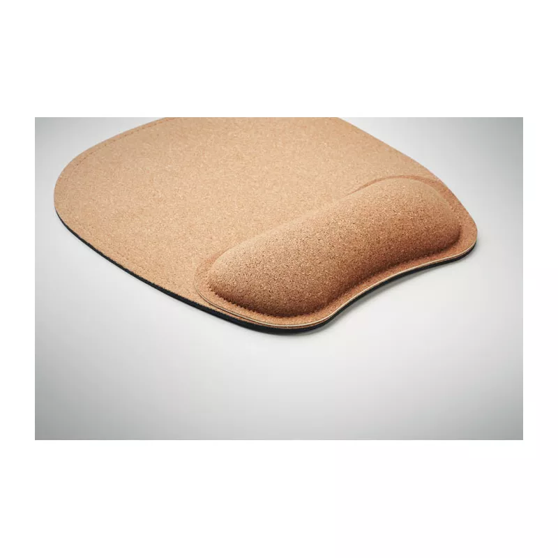 Podkładka pod mysz z korka ergonomiczna MARBO - Bezowy (MO2113-13)