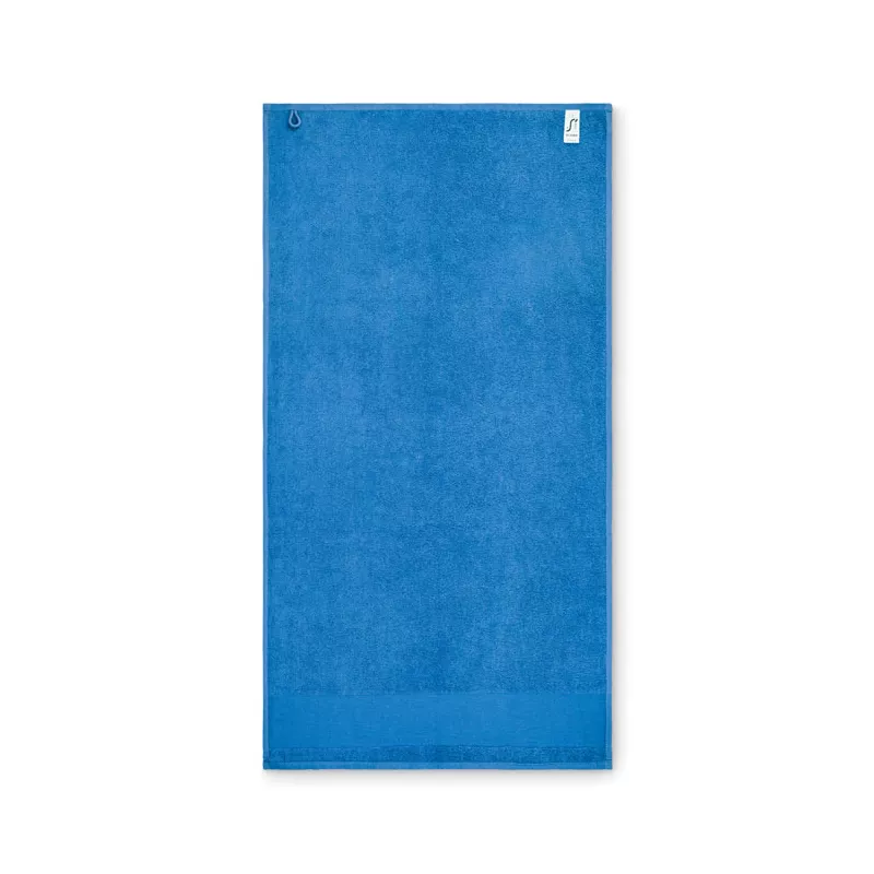 Ręcznik do rąk bawełniany 380 g/m² 50x100 cm ISLAND 50 - Niebieski (MO2765-37)