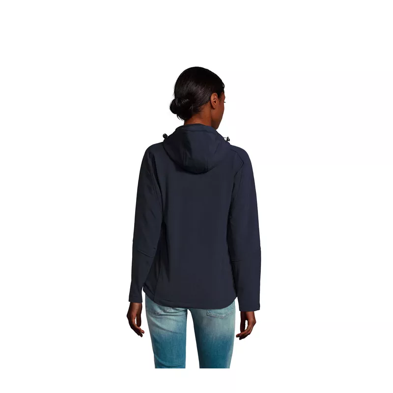 Softshell z kapturem 340 g/m² Sol's REPLAY WOMEN - French Navy (S46802-FN)