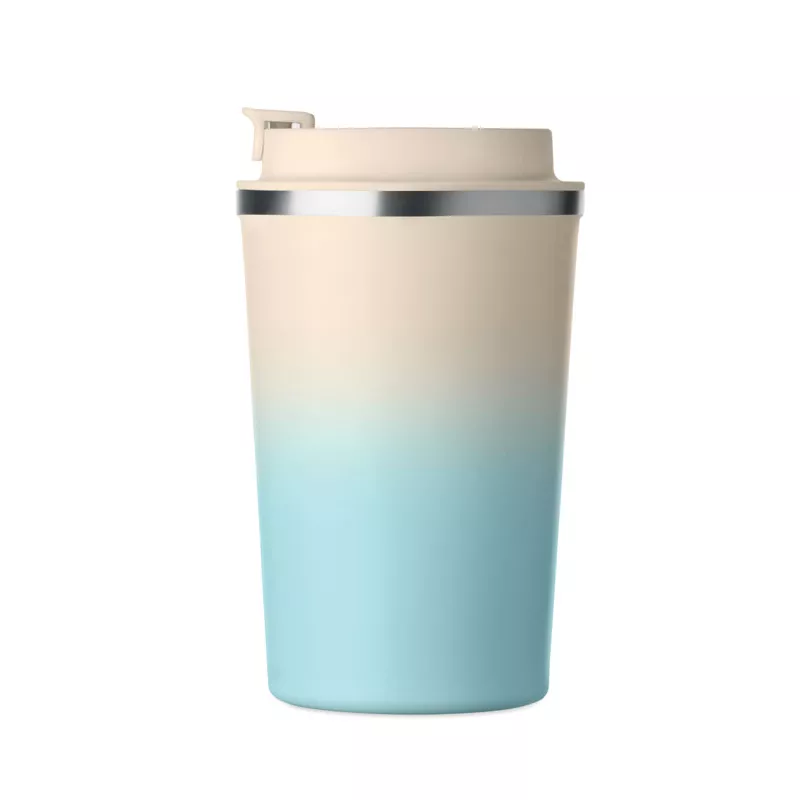 Kubek termiczny stalowy 350 ml BRACE GRADIENT - Baby Blue (MO2885-66)