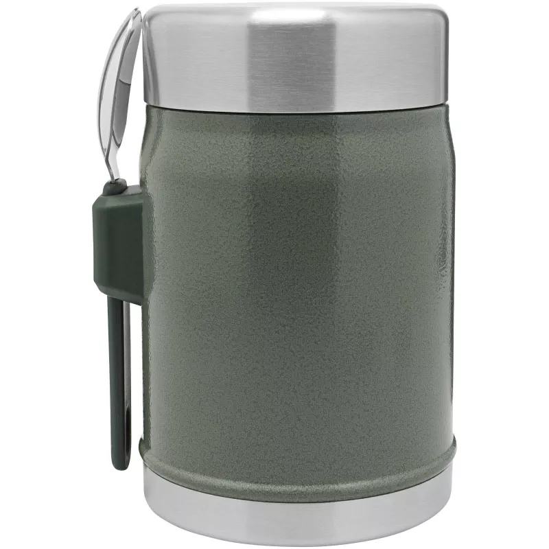 Słoik na żywność Stanley Legendary z łyżko-widelcem, o pojemności 400 ml - Leśny zielony (10088164)