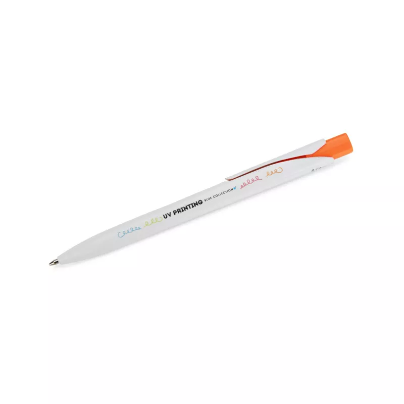 Długopis z tworzywa rABS KLIBO - pomarańczowy (19739-07)