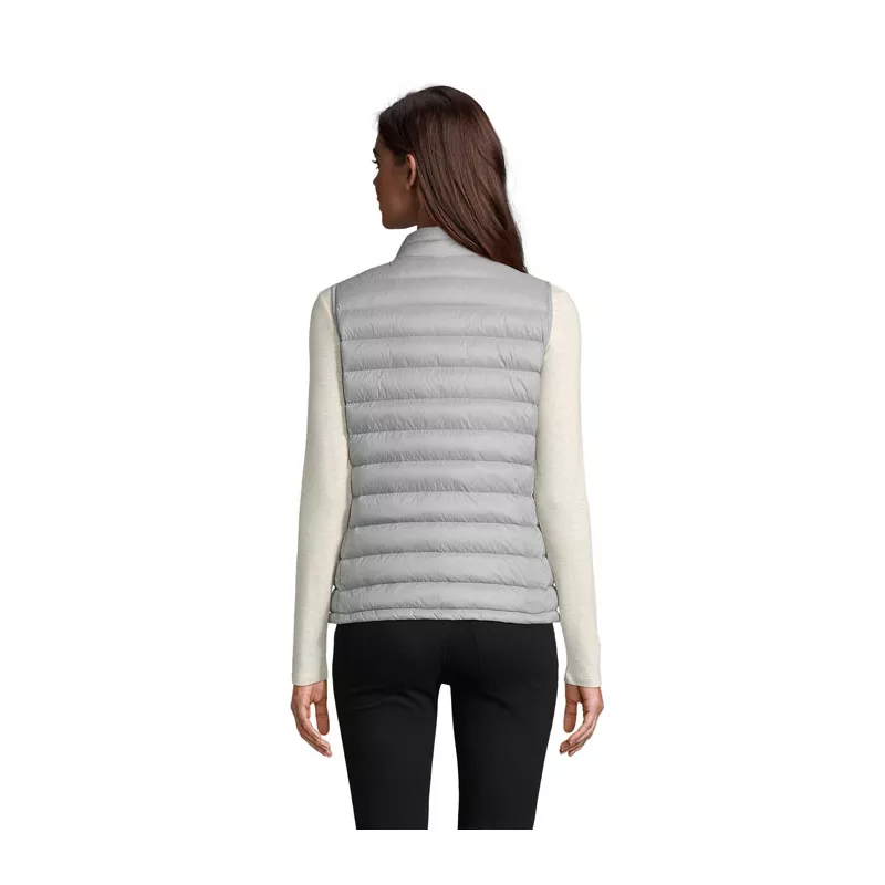 Kamizelka puchowa damska Sol's WILSON BW WOMEN - Metal Grey (S02890-MG)