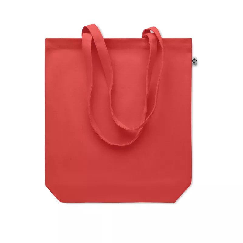 Torba płócienna z bawełny organicznej 270 g/m² COCO - Czerwony (MO6713-05)
