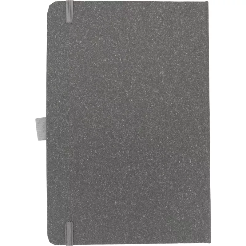 Notatnik A5 w kropki z papieru z recyklingu AGNESE - szary (2179907)