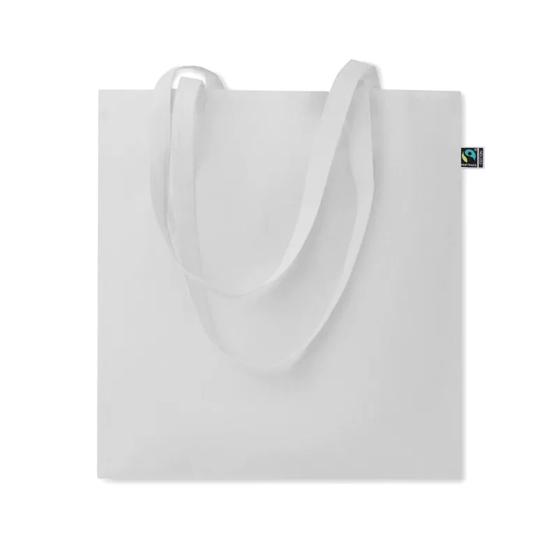 Torba bawełniana Fairtrade 180 g/m² OSOLE+ COLOUR - Bialy (MO2589-06)